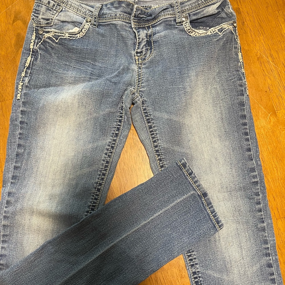 Twenty One Black by Rue 21 Straight leg jeans - size 3/4